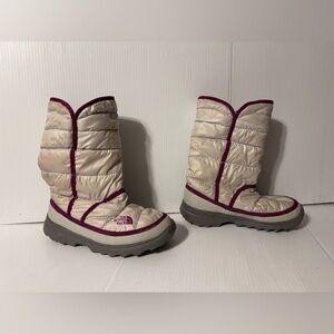 The North Face winter snow boots youth girls size 4